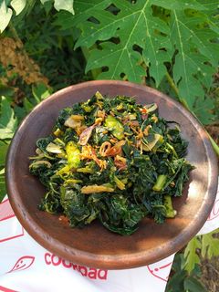 Foto resep Tumis daun pepaya