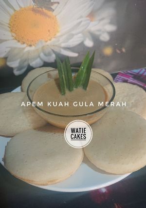 Foto resep Apem kuah gula merah