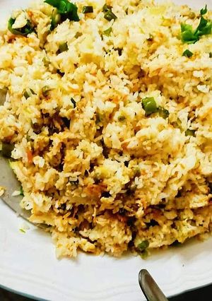 ভেজিটেবল ফ্রায়েড রাইস(vegetable fried rice recipe in Bengali) রেসিপির প্রধান ছবি
