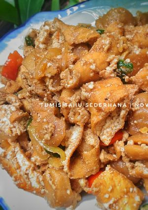 Foto resep Tumis Tahu Sederhana