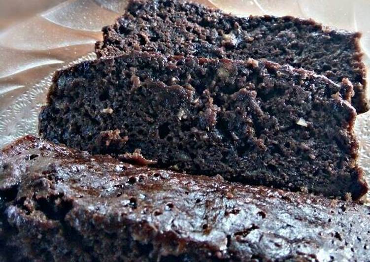 Brownies pisang putih telur