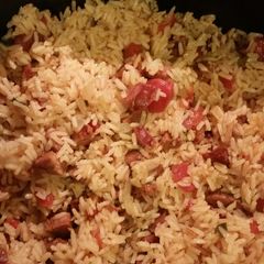A picture of Portuguese Rice.