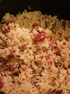 A picture of Portuguese Rice.