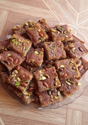 صورة لوصفة هريسة نبكية