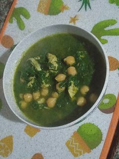 صورة لوصفة شوربة سبانخ