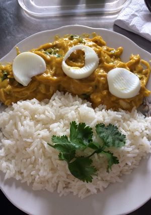 Una foto de Ají de gallina
