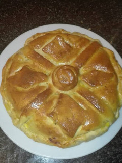Una foto de Empanada de atún pimientos asados en la olla GM g