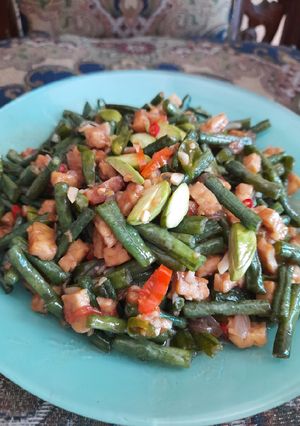 Foto resep Tumis Kacang Panjang Tempe Pete