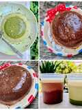 มัทฉะ & โกโก้พุดดิ้ง_ง่ายจังMatcha & cocoa pudding