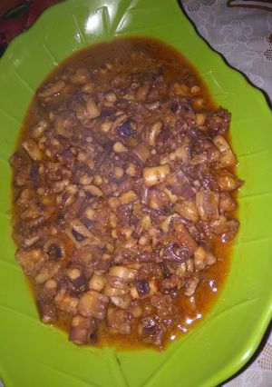 Foto resep Gurita asam pedas manis