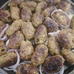 A picture of Turkish kabab 😋.