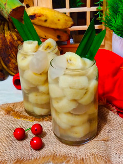 Foto resep Setup Pisang Kolang-Kaling