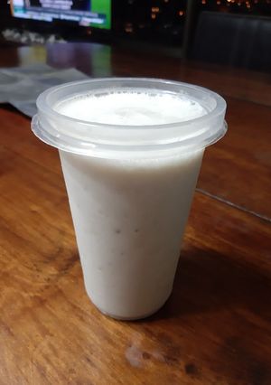 Una foto de Smoothie de plátano