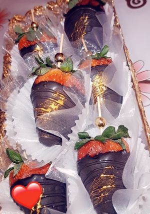 صورة لوصفة 🍓🍫 فراولة بشوكولا 🍓🍫