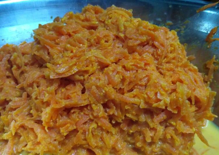 Resep 22. Halwa Carrot #BikinRamadanBerkesan yang Lezat Sekali