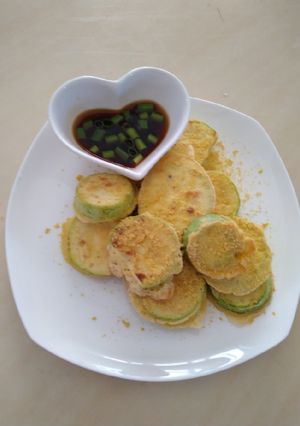 煎櫛瓜 的食譜成品照片