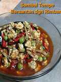 102. Sambal Tempe Bersantan Dengan Rimbang