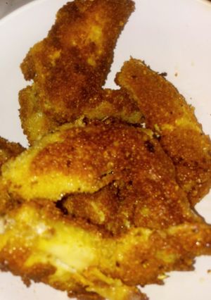 Una foto de Pollo frito...muy económico