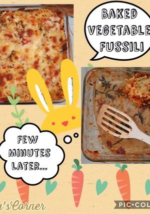 Foto resep Baked Vegetable Fussili