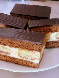 Babapiskótás mézes recept fotója