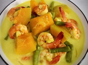 Gambar Masak Lemak Udang dan Labu