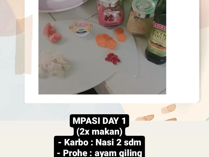 Cara Gampang Menyiapkan Resep MPASI 6 bulan: Bubur Semur Ayam Wortel yang Enak Banget Anti Ribet, Mantap