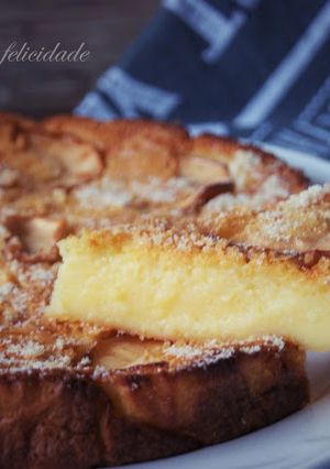 Foto de Tarte de Requeijão com Maçã e Erva Doce