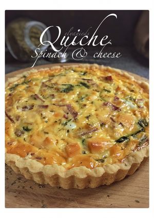 Foto resep Quiche spinach n cheese (quiche Lorraine) #pr_yursayuur
