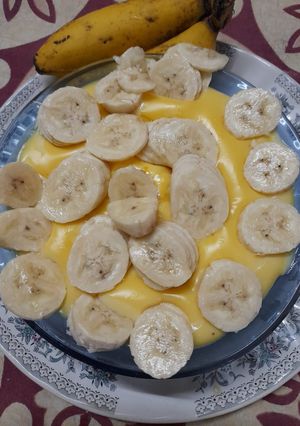 বনানা কাস্টার্ড (Banana custard recipe in Bengali) রেসিপির প্রধান ছবি