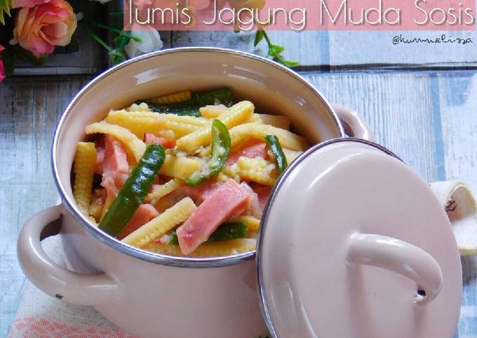 Resep Tumis Jagung Muda Sosis Resep Tumis Jagung Muda Sosis