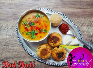 A picture of Dal Bati in OTG.