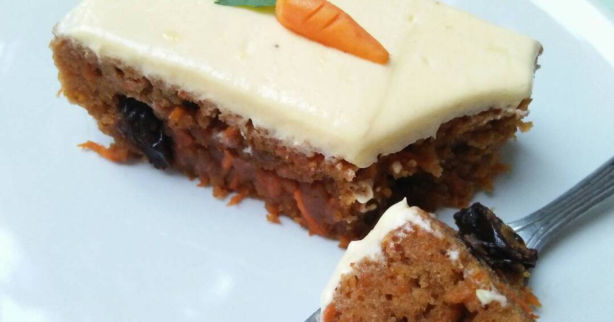 Resep Carrot Cake With Cream Cheese Frosting Oleh Herlinakus - Cookpad