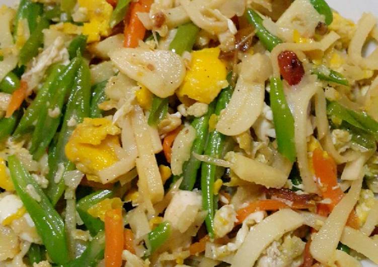 Resep: Orak arik rebung yang Renyah