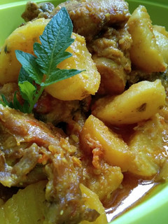 Foto resep Kari ayam pedas