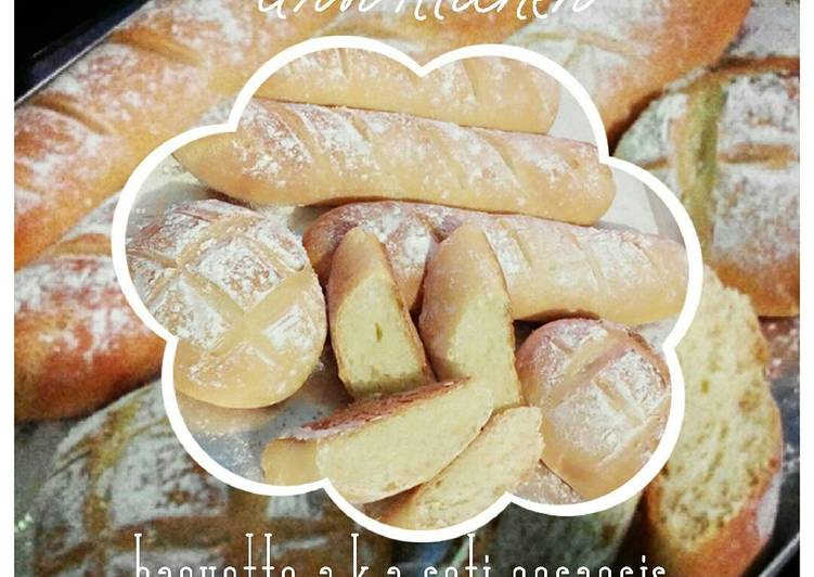 Cara Membuat Baguette a.k.a roti perancis Anti Gagal!