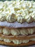 Naked Cake diplomatica di farro #senzauovalatte