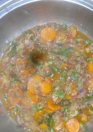 A picture of Cabbage sauce.