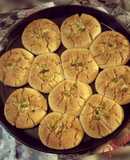 Sorghum flour cashew cookies.(jowar flour)