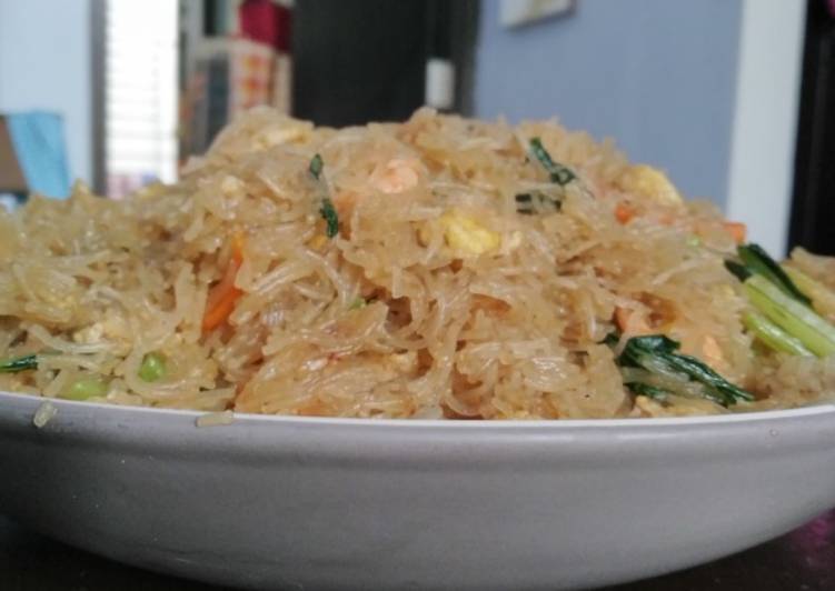 Resep Mihun/Bihun Goreng Udang yang Bikin Ngiler
