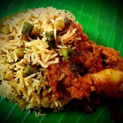 Asparagus Pea Pulav A picture of Asparagus Pea Pulav.