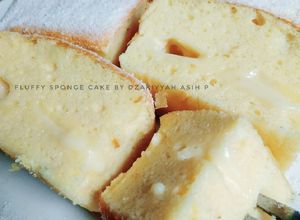 Foto resep Fluffy sponge cake with cheddar quick melt