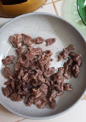 A picture of Boiled beef.