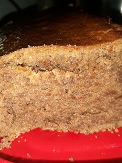 Una foto de Bizcochuelo de chocolate sin huevo