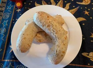 Una foto de Pan de Yucas Colombianas (en el exterior)