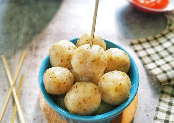 Ini dia! Bagaimana cara memasak Cilok isi keju "Simple" yang sedap