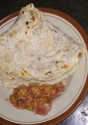 Foto resep Alu Ndene (Pizza Khas Ende) with Sambal Belimbing
