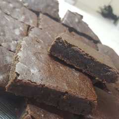 Una foto de Brownie fácil y sano