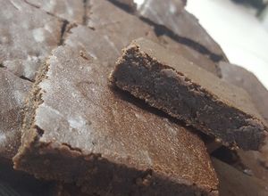 Una foto de Brownie fácil y sano