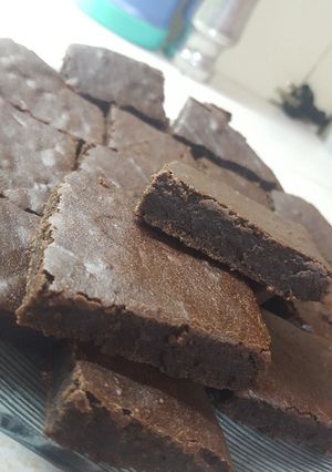 Una foto de Brownie fácil y sano