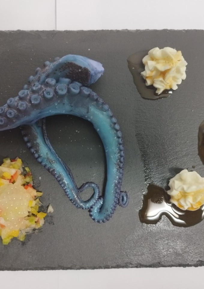 Una foto de Salpicón de pulpo